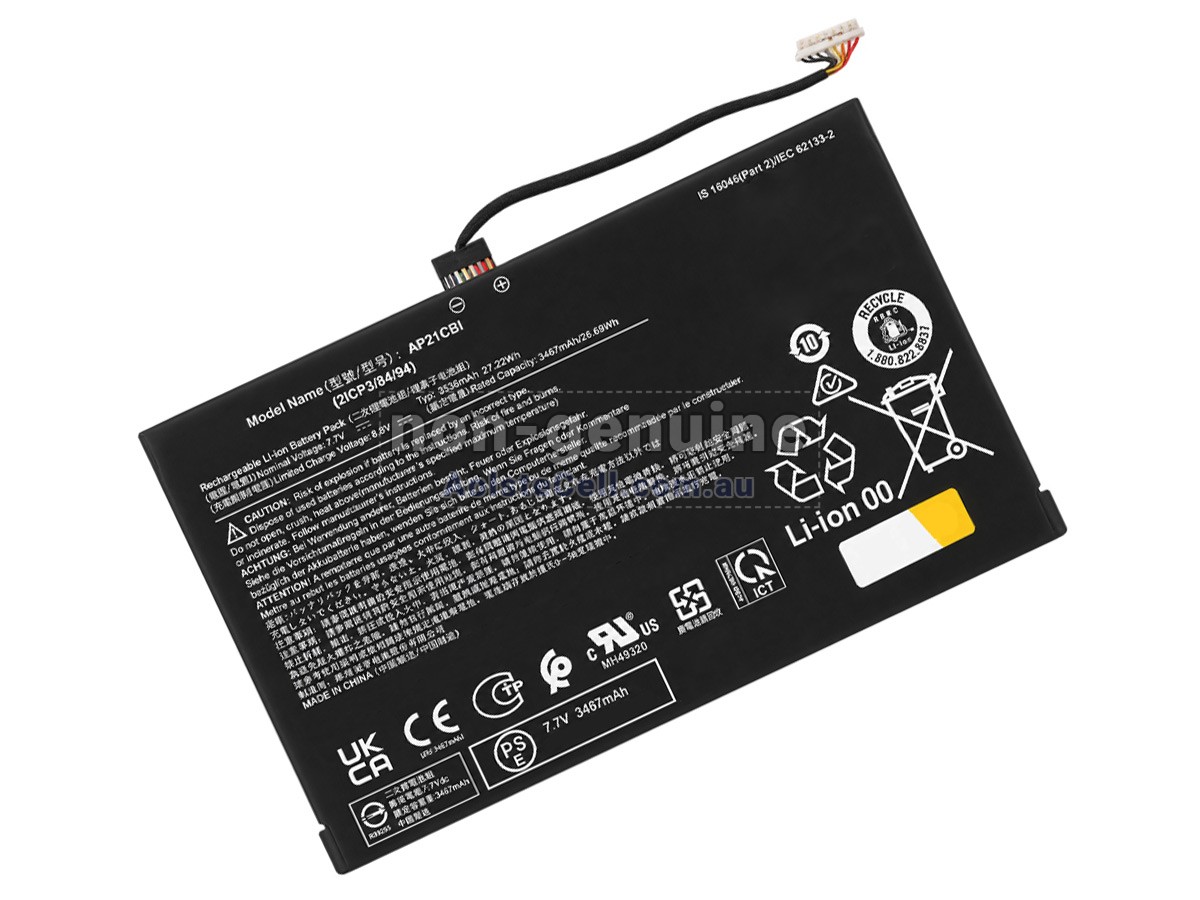 Replacement Acer AP21CBI battery