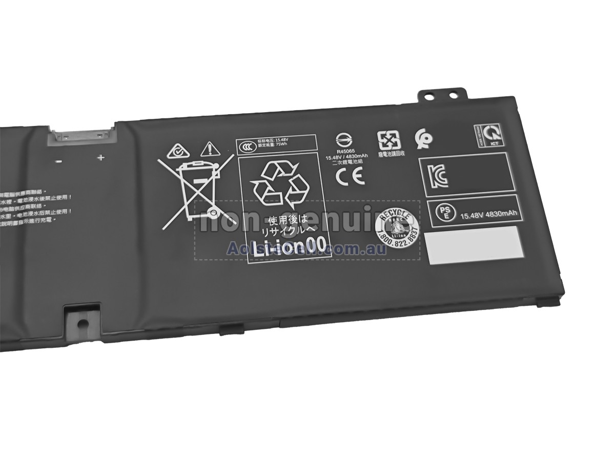 Replacement Acer NITRO V14 AI ANV14-62-R9LT battery