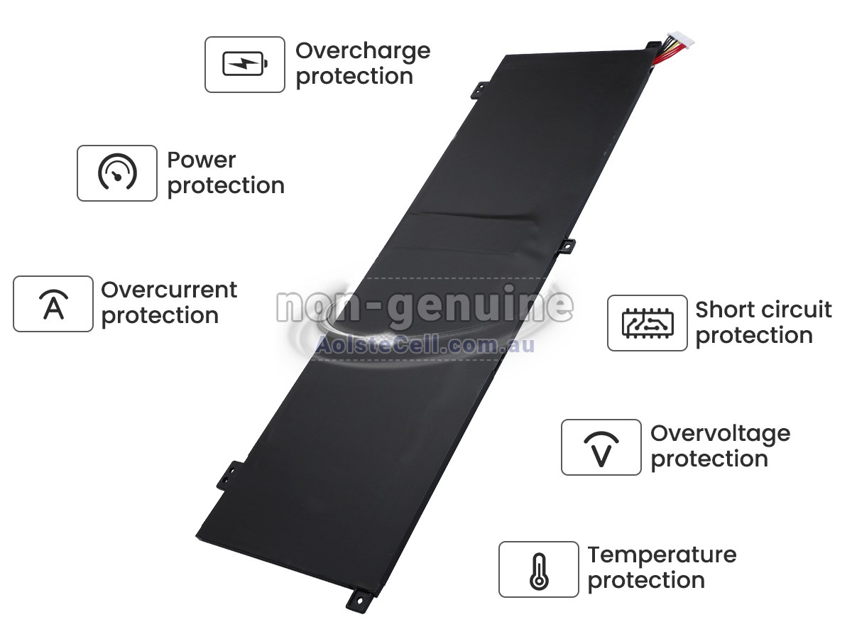 Replacement Gateway 4886280P battery