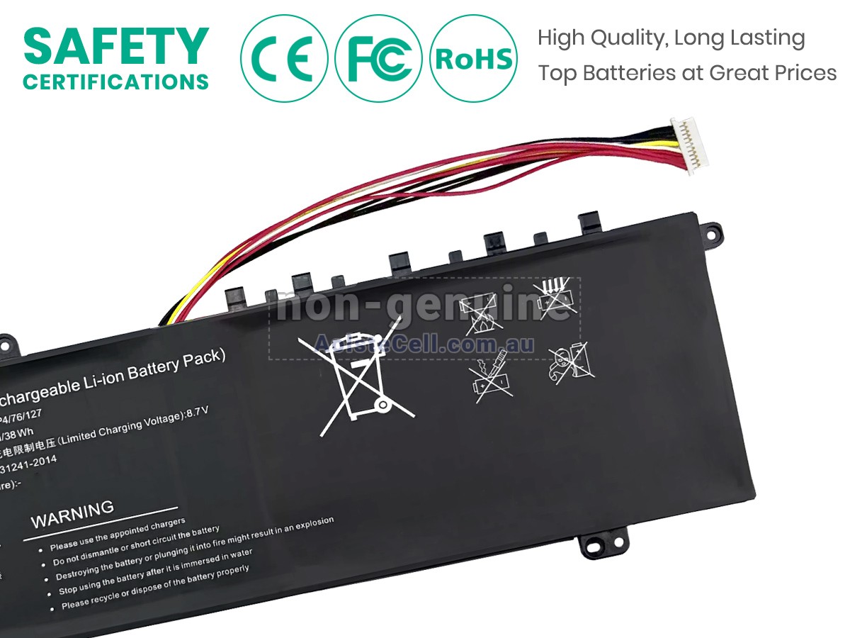 Replacement Gateway 4886280P battery