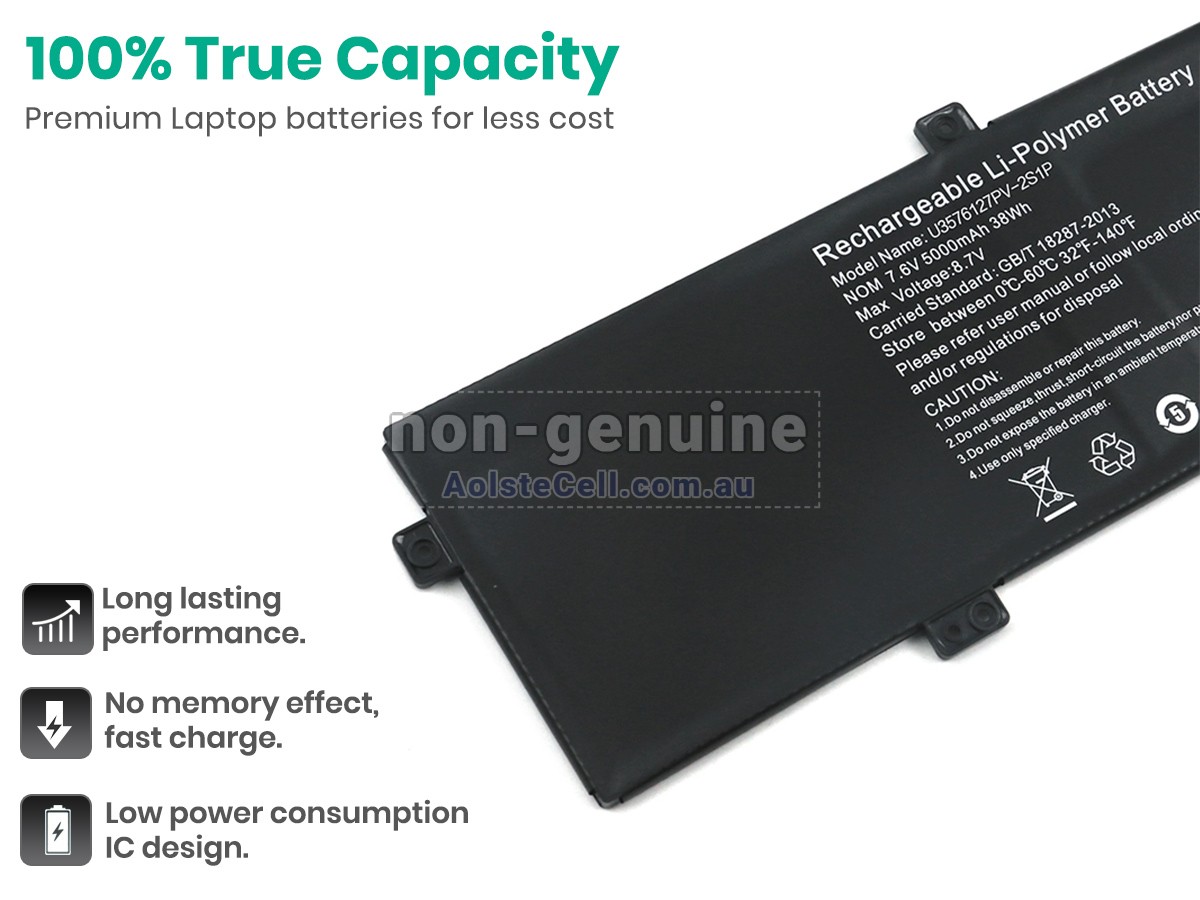 Replacement Gateway 4886280P battery