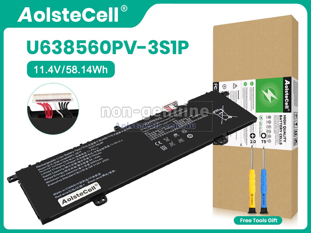Replacement Acer U638560PV-3S1P battery
