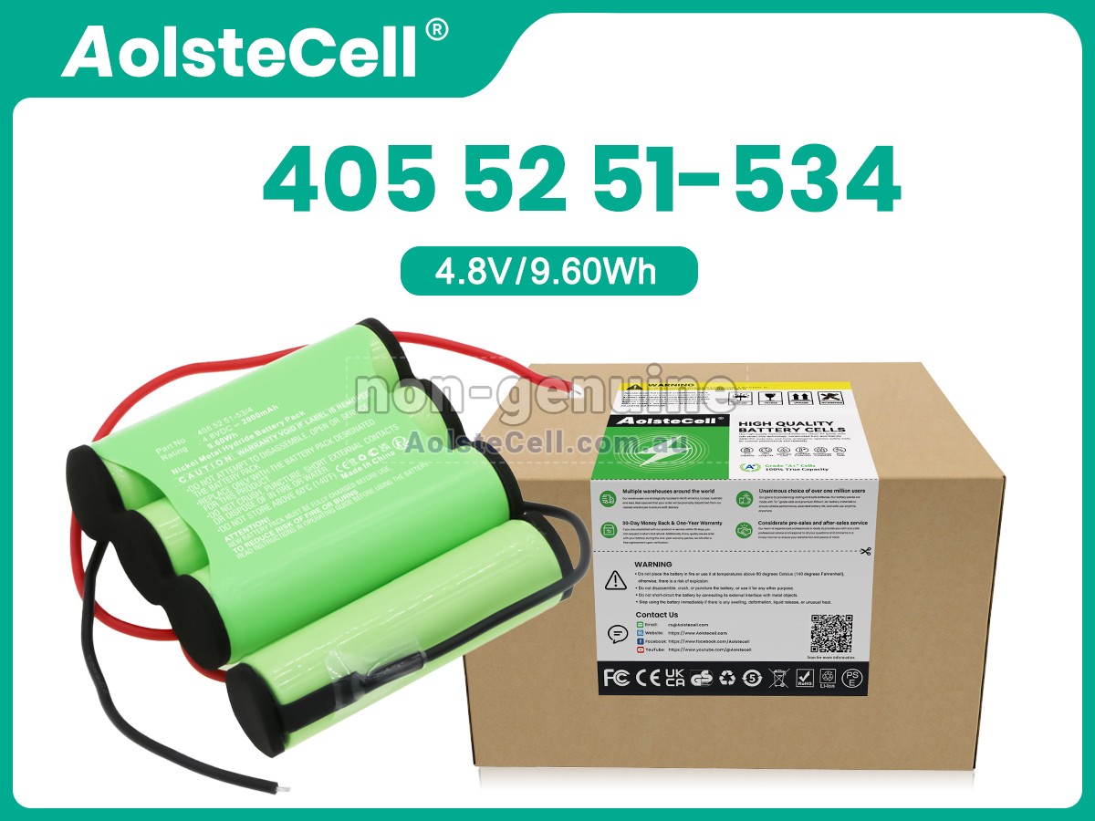 Replacement AEG 405 52 51-53/4 battery