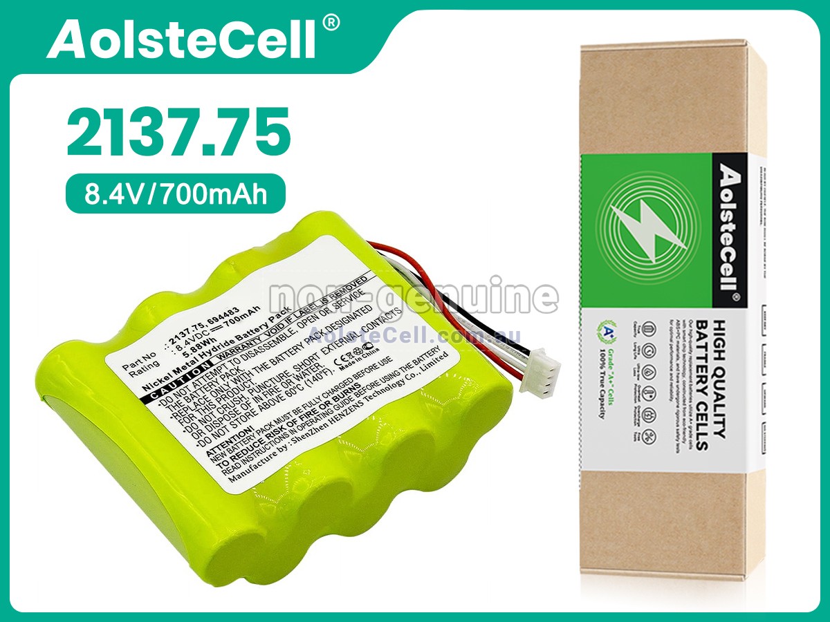 Replacement AEMC 2137.61 battery