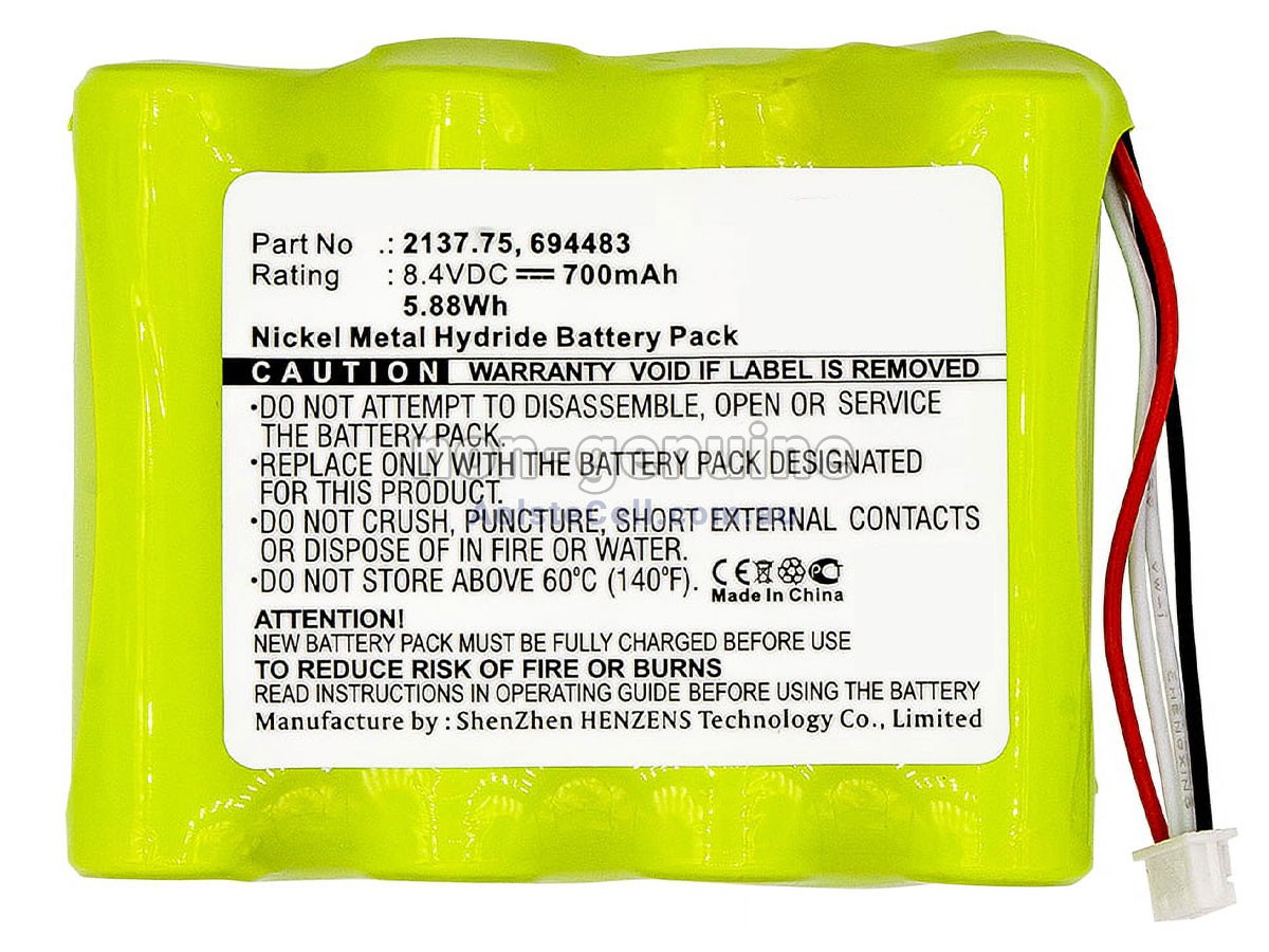 Replacement AEMC 2137.61 battery