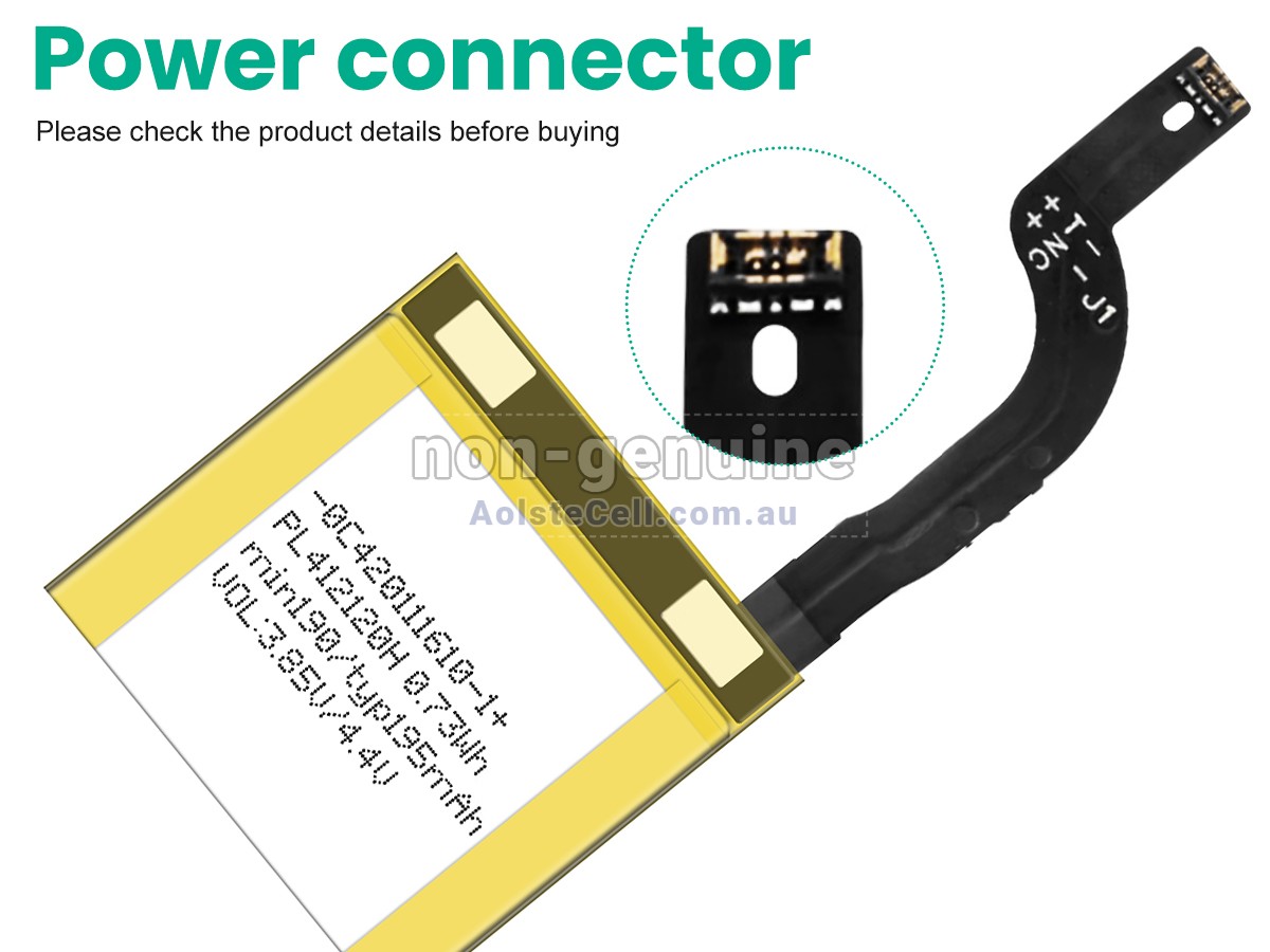 Replacement Amazfit PL412120H battery