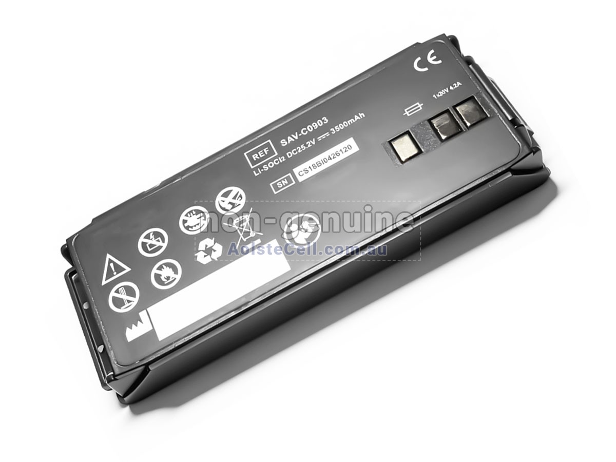 Replacement AMI Italia SAVER ONE DEFIBRILLATOR battery