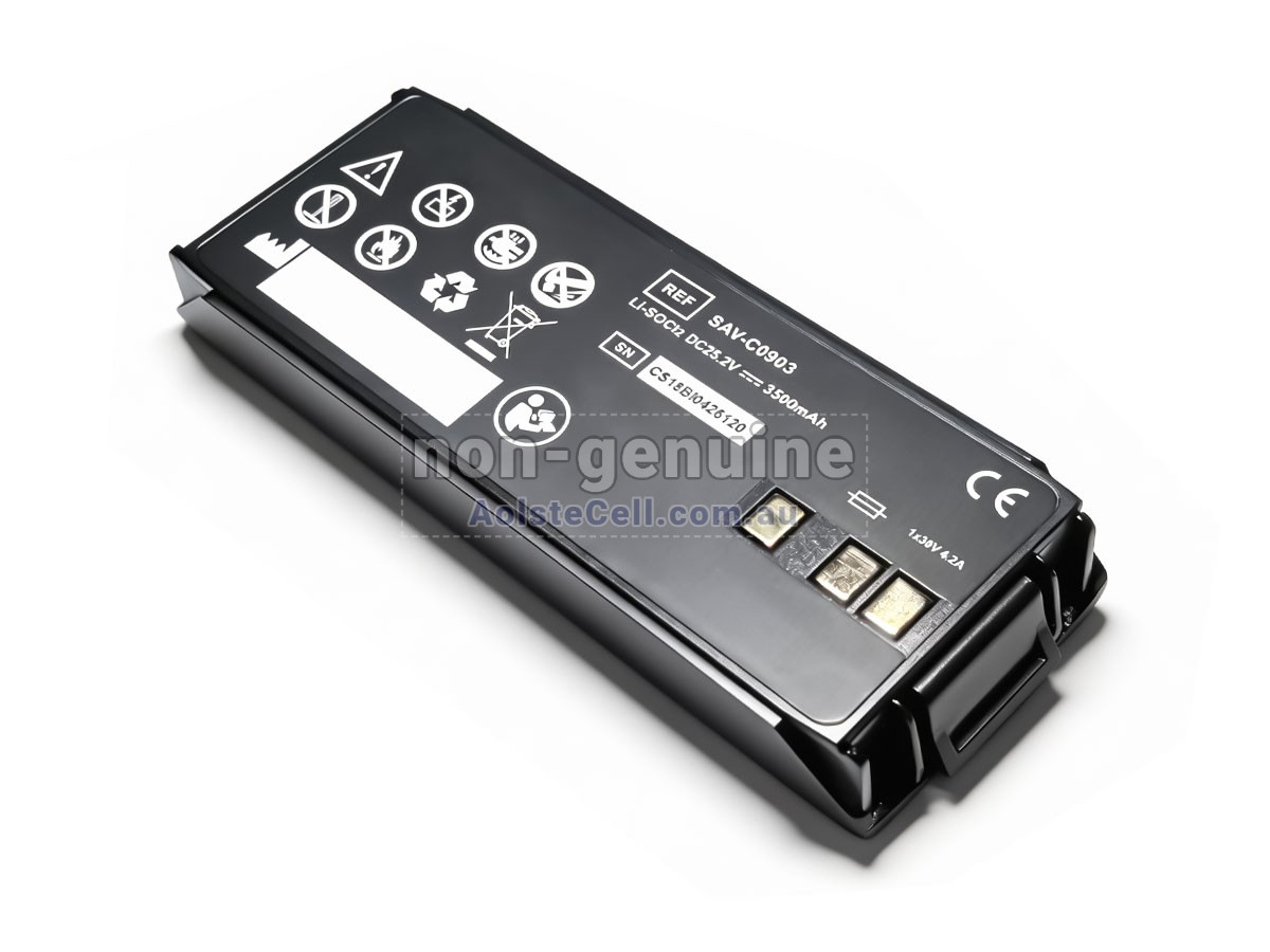 Replacement AMI Italia SAVER ONE DEFIBRILLATOR battery