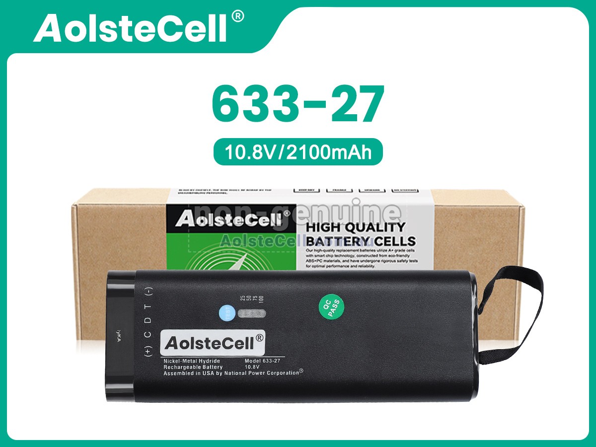 Replacement Anritsu 633-27 battery