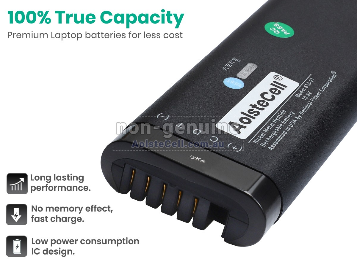 Replacement Anritsu 633-27 battery