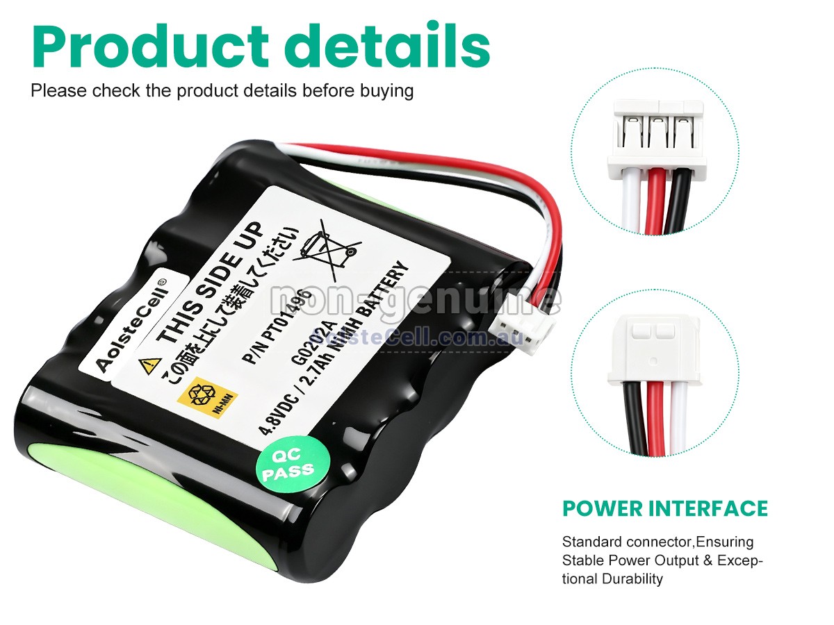 Replacement Anritsu PT01496 battery