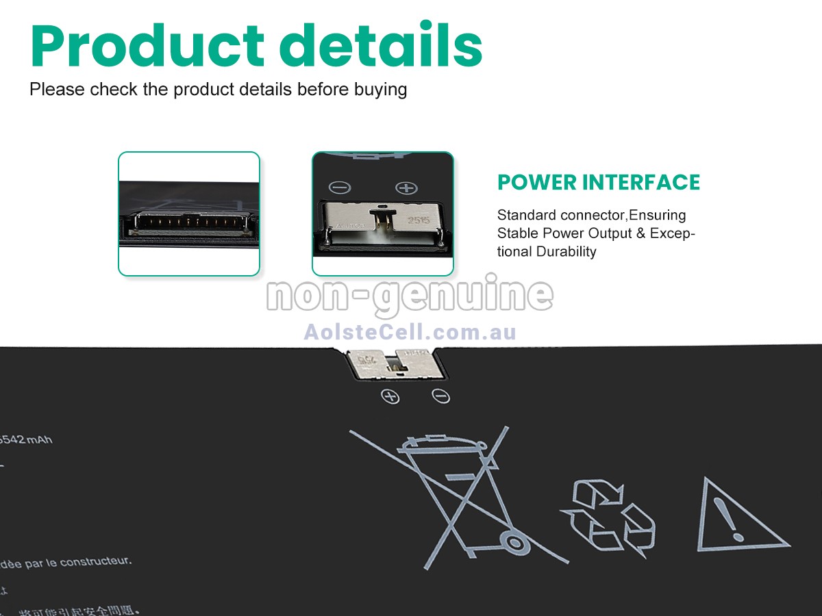 Replacement AolsteCell 458973-3S1P battery