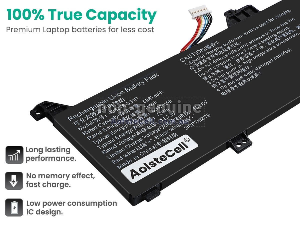 Replacement AolsteCell 636278-3S1P battery
