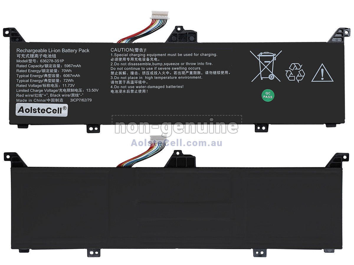 Replacement AolsteCell 636278-3S1P battery