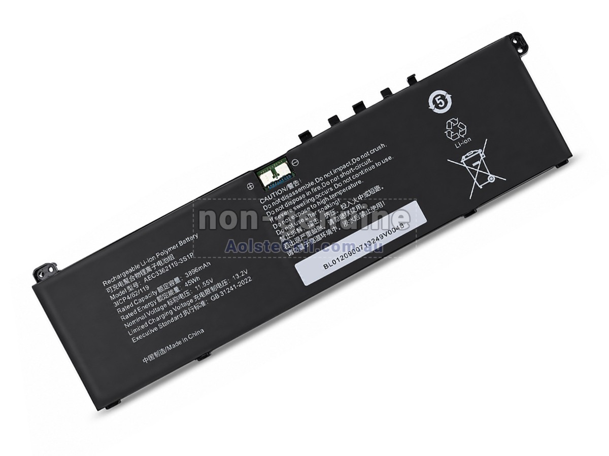 Replacement AolsteCell AEC3362119-3S1P battery
