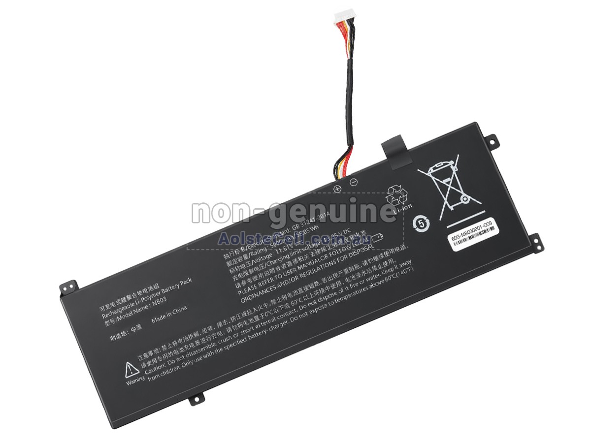 Replacement AolsteCell RTX battery