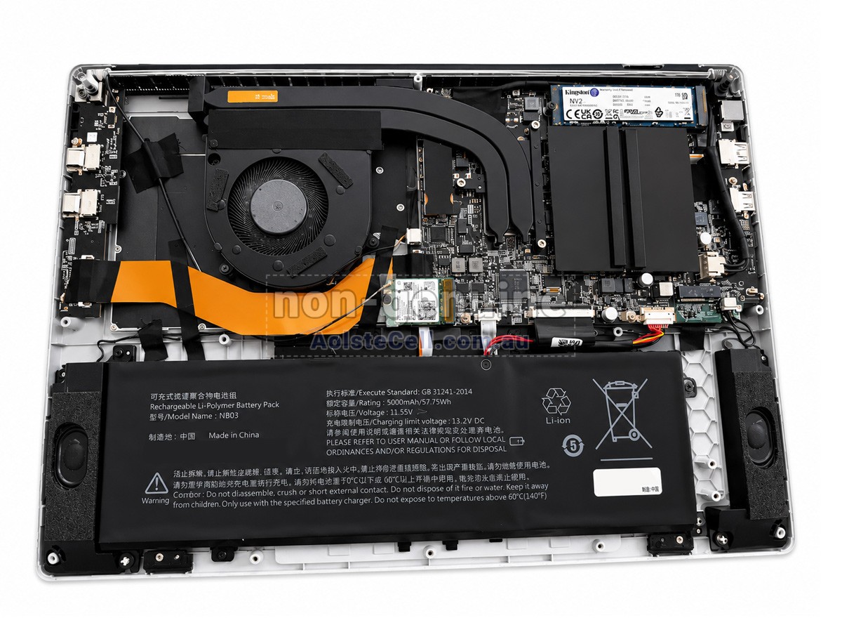 Replacement AolsteCell RTX battery