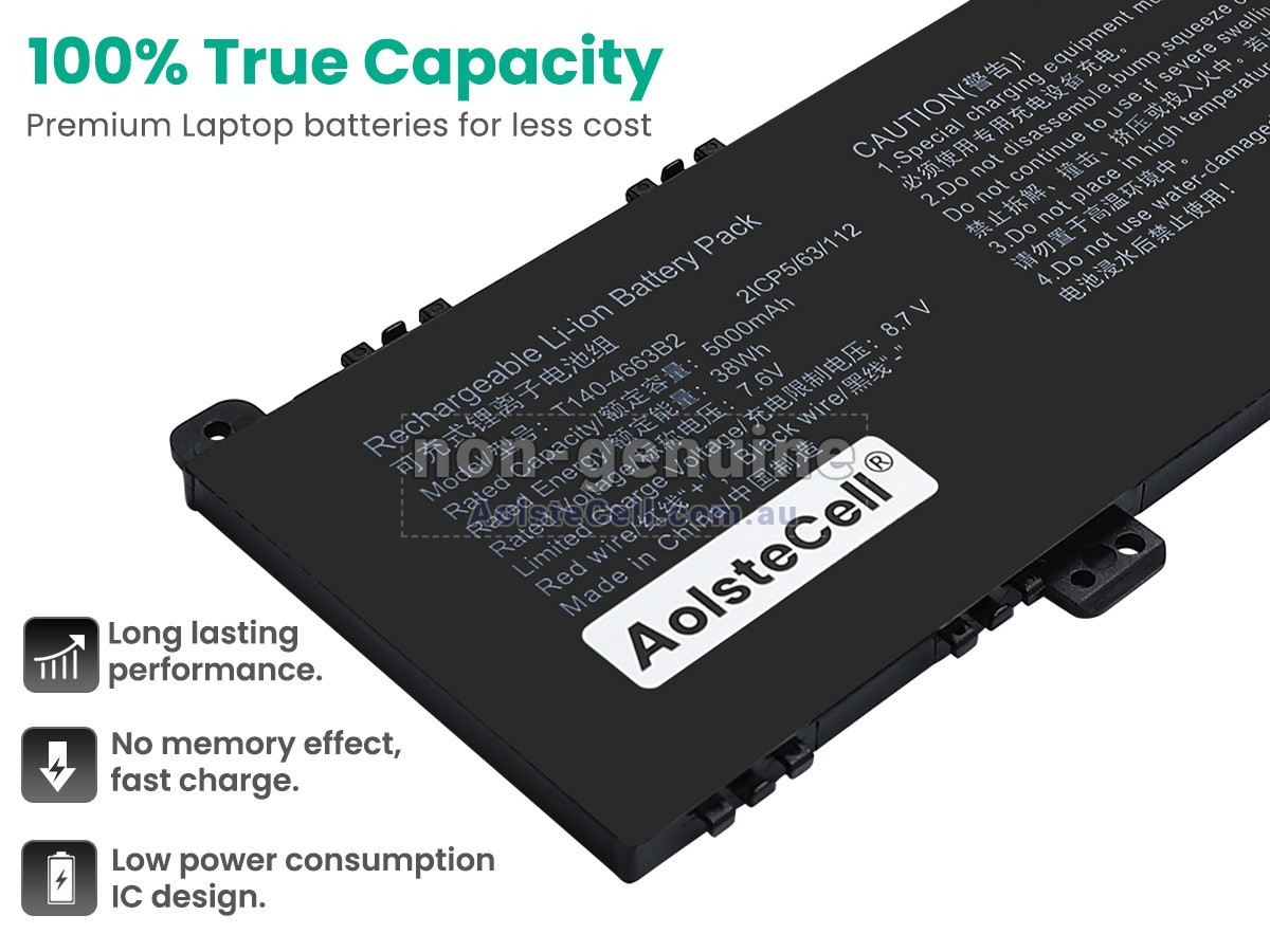 Replacement AolsteCell T140-4663B2 battery