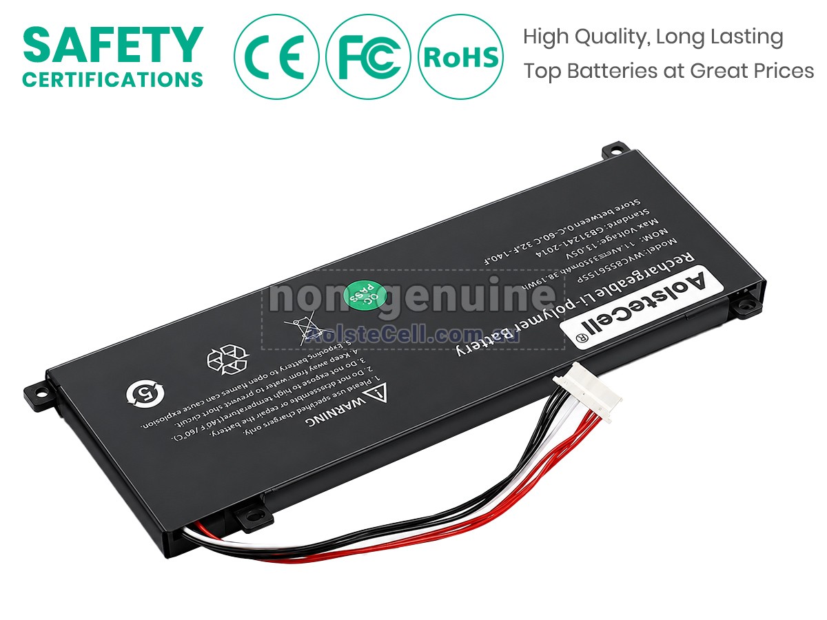 Replacement AolsteCell WYC8556155P battery