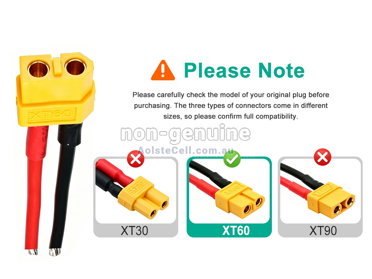 Replacement AolsteCell 11.1V 3S 2600MAH 60C XT60 battery