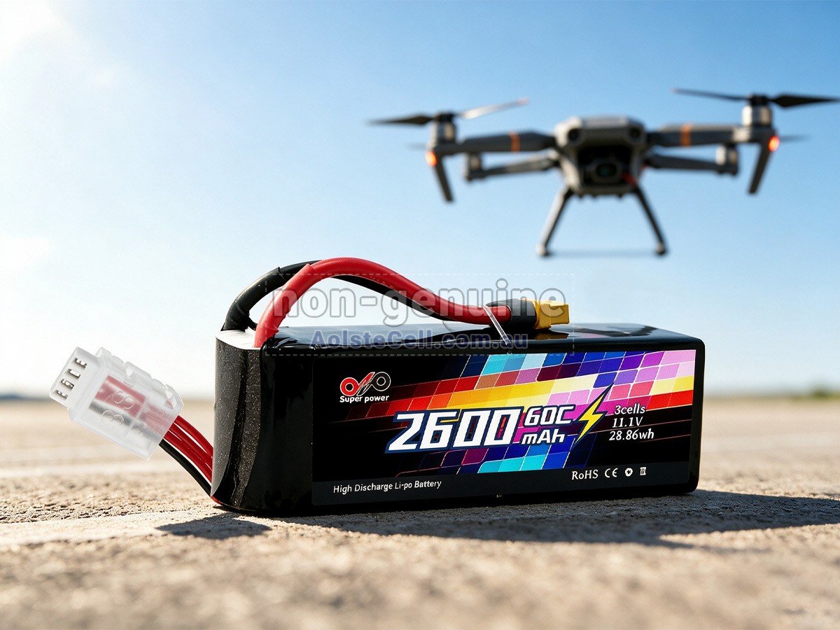 Replacement AolsteCell 11.1V 3S 2600MAH 60C XT60 battery