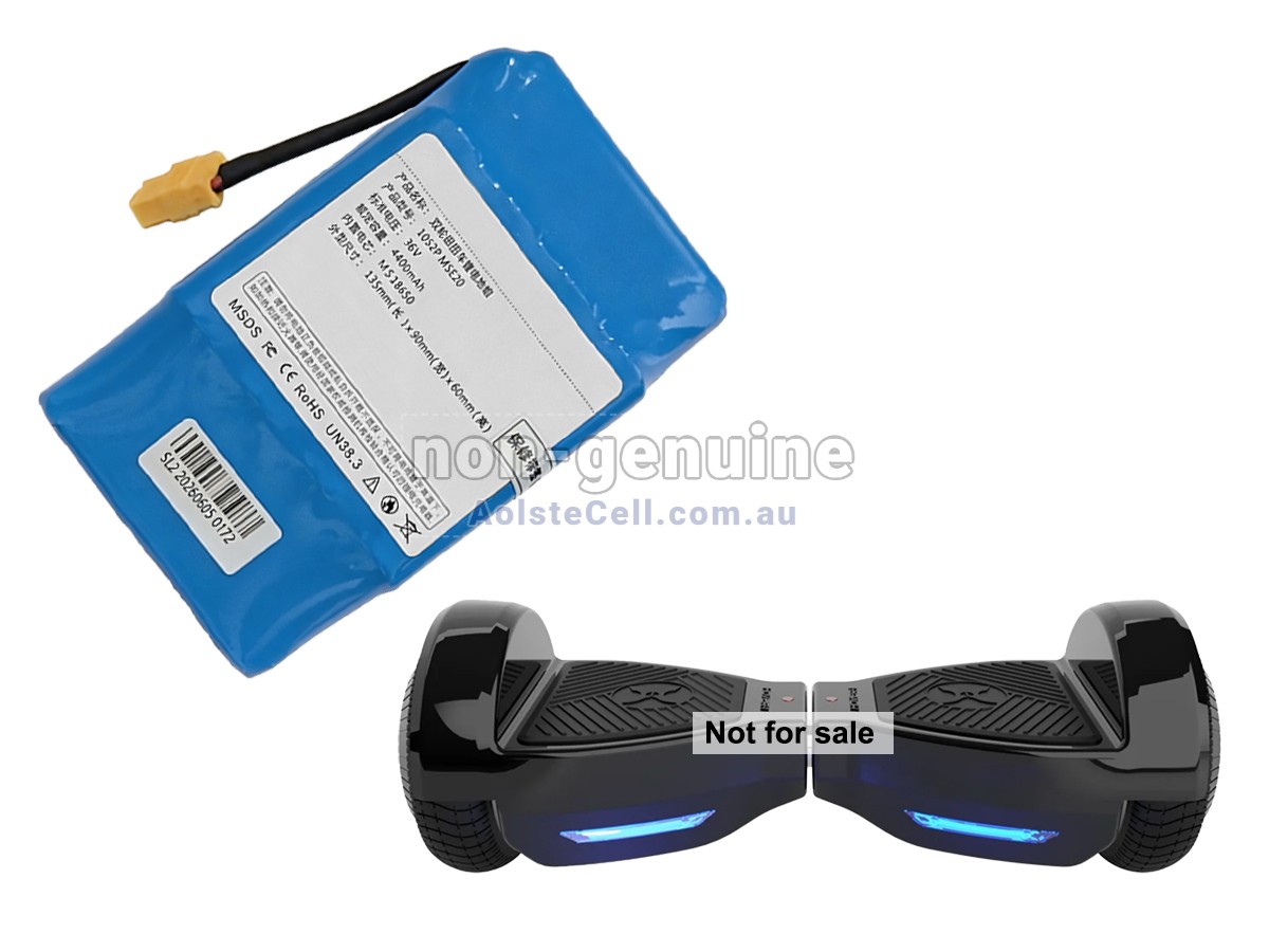 Replacement AolsteCell 10S2P MSE20 SELF-BALANCING SCOOTER battery