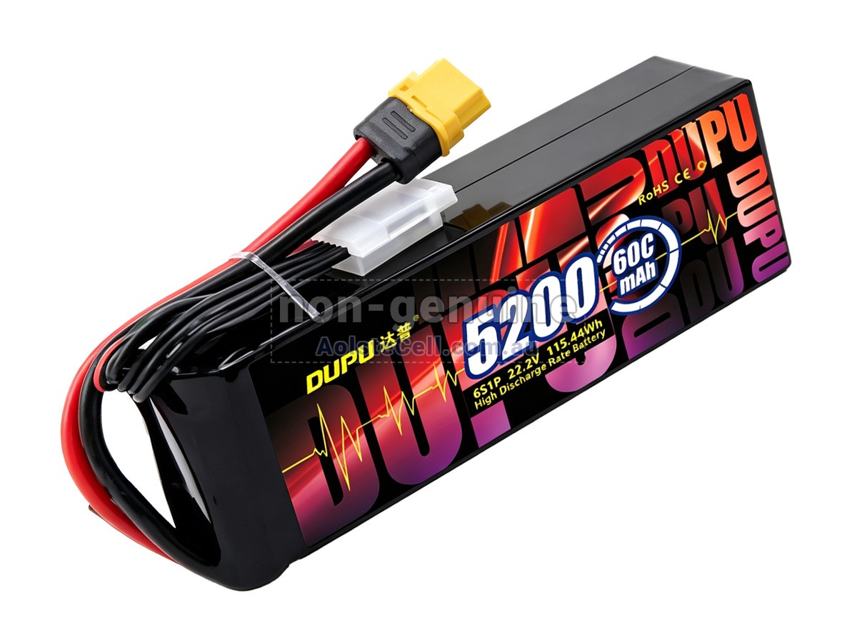 Replacement AolsteCell 22.2V 6S 5200MAH 60C XT60 battery