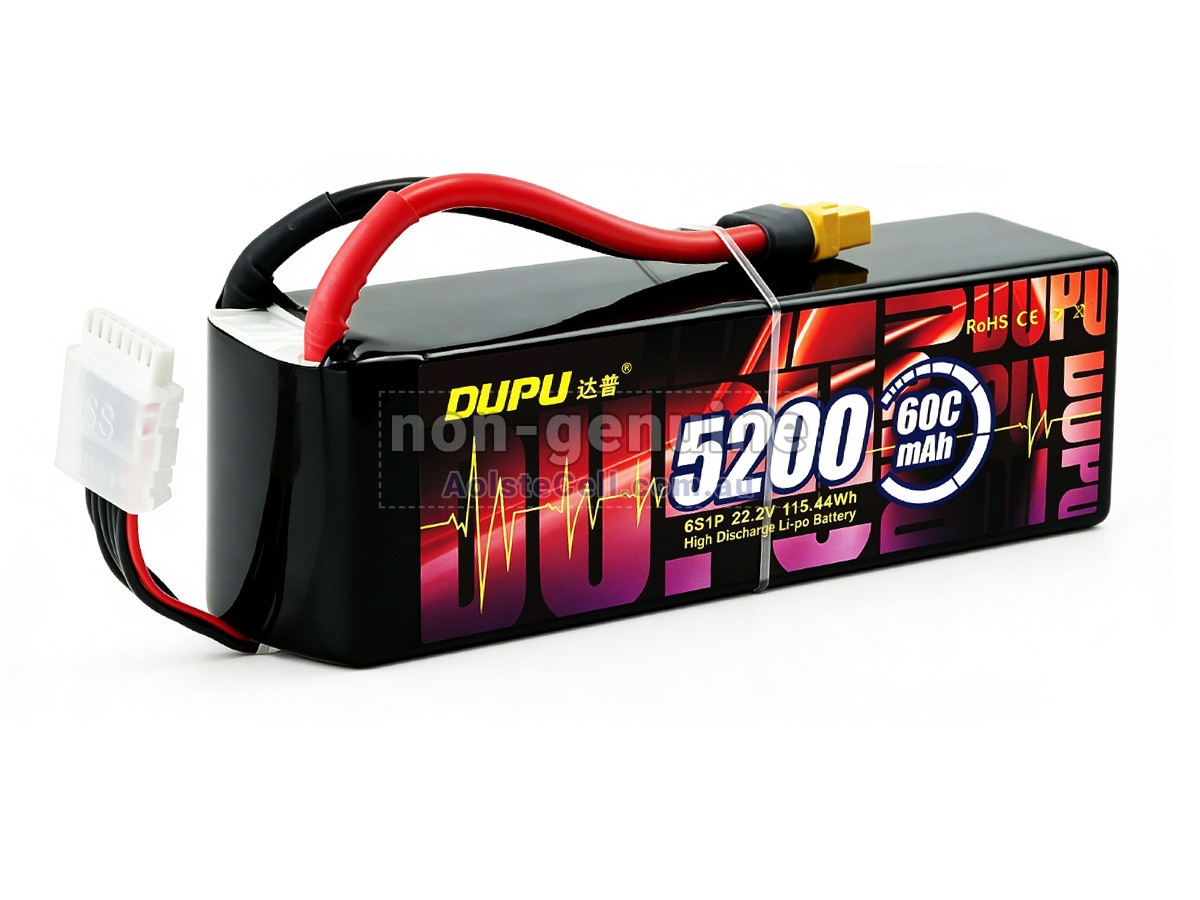 Replacement AolsteCell 22.2V 6S 5200MAH 60C XT60 battery