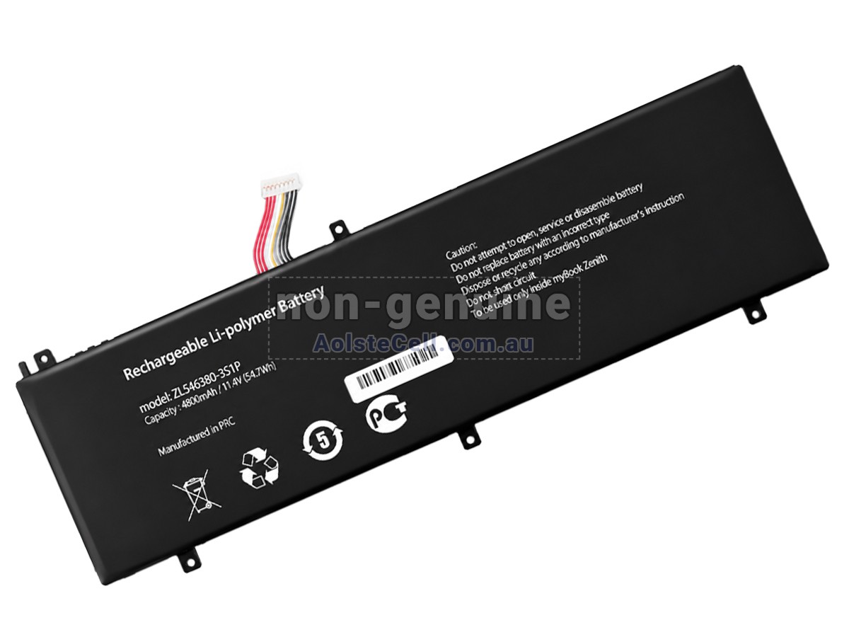 Replacement AolsteCell ZL546380-3S1P battery