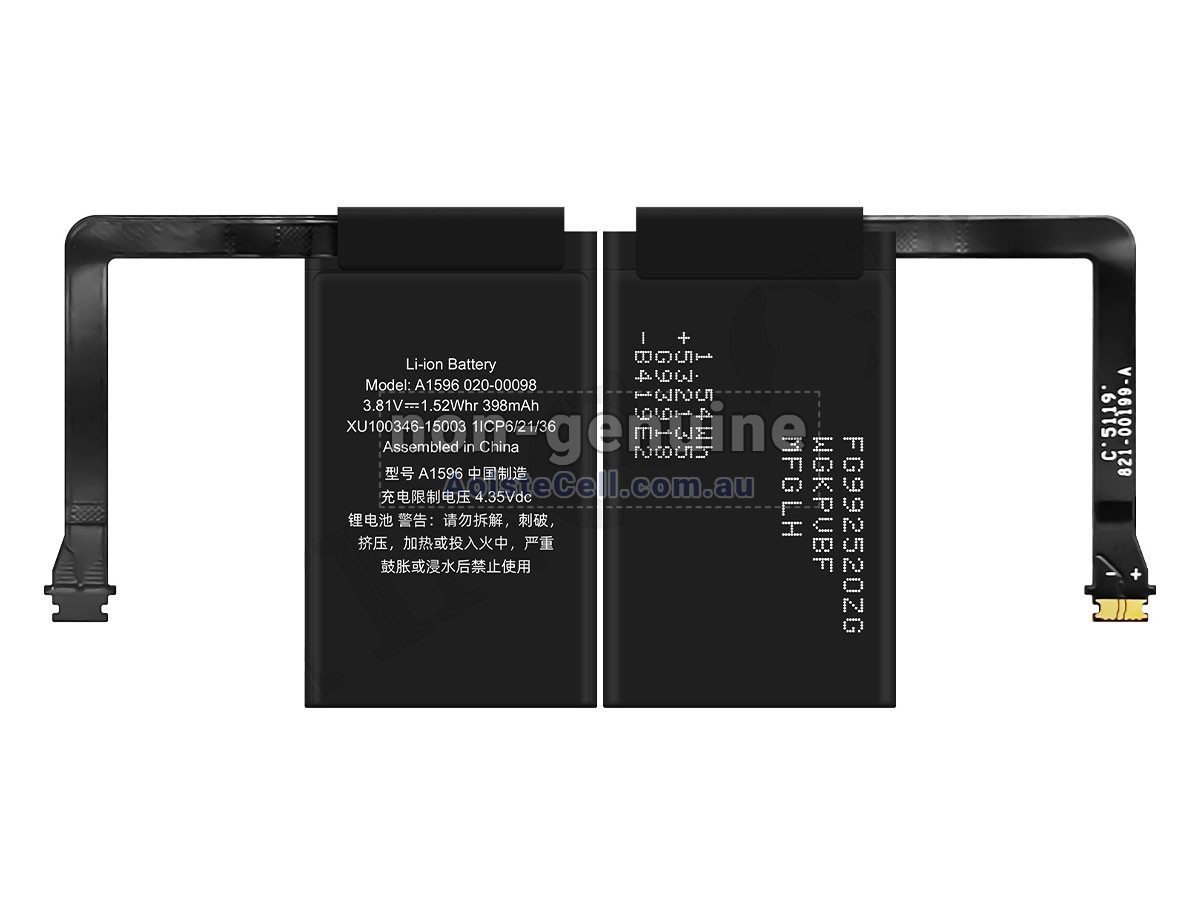 Replacement Apple A1596 battery