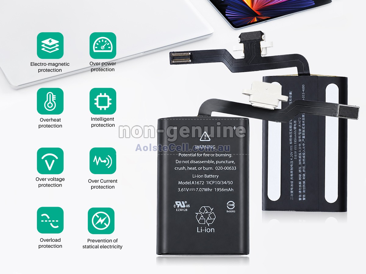 Replacement Apple A1657 battery