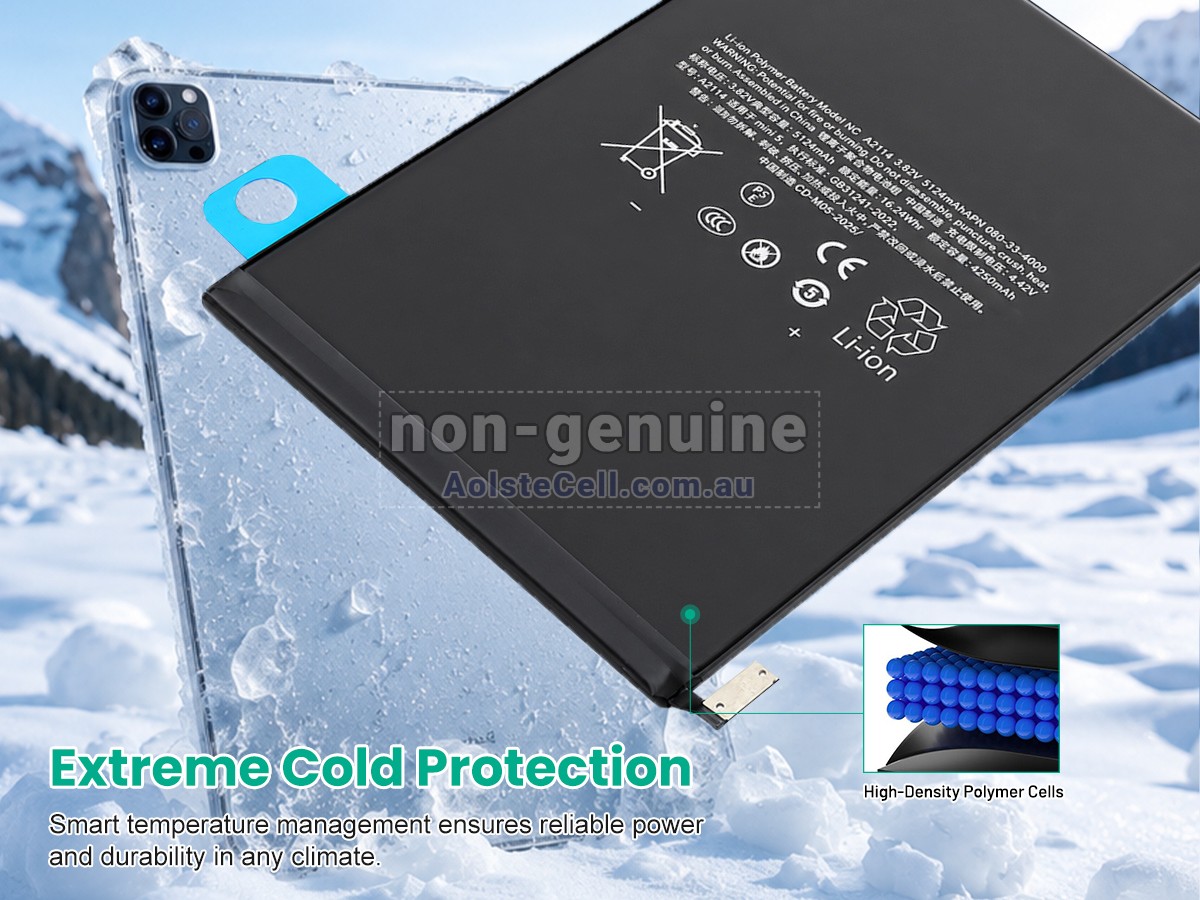 Replacement Apple A2133 battery