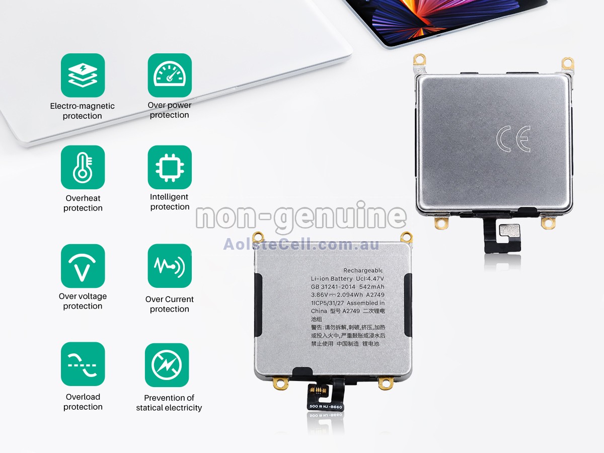 Replacement Apple MNHC3LL/A battery
