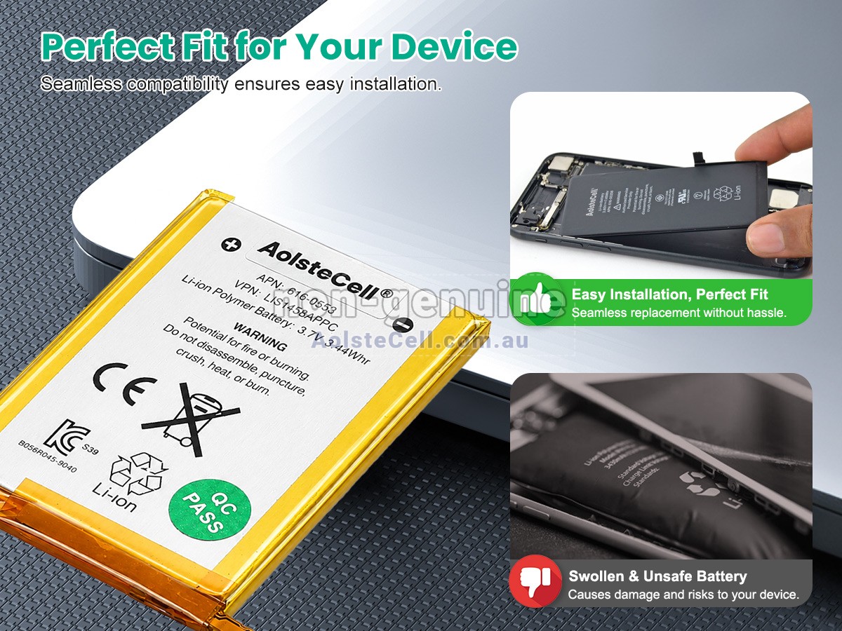 Replacement Apple 616-0550 battery