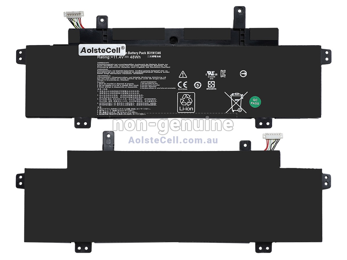 Replacement Asus B31N1346 battery