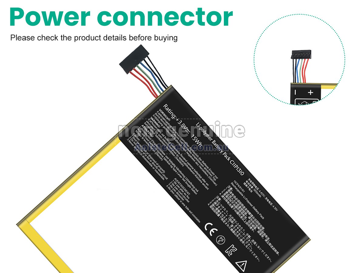 Replacement Asus K00E battery