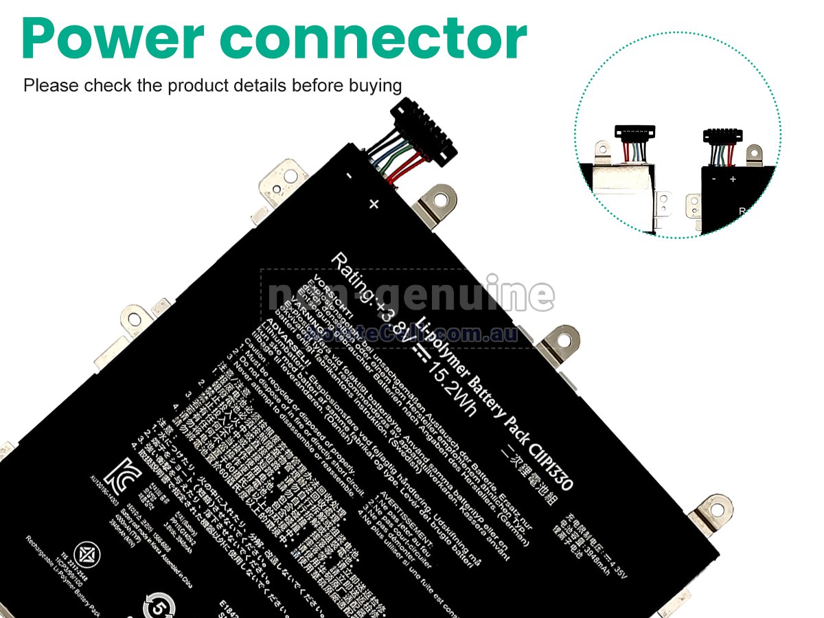 Replacement Asus AST21 battery
