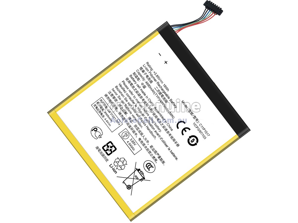 Replacement Asus C11P1517 battery