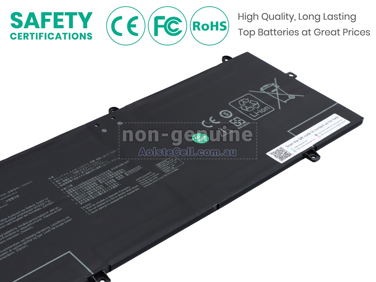 Replacement Asus ZenBook 14 OLED UX3405MA-TU7161W battery