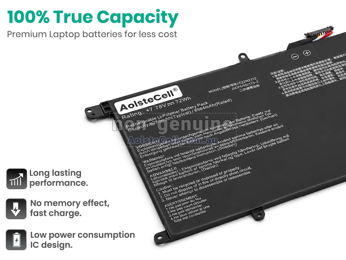 Replacement Asus 0B200-04570100 battery
