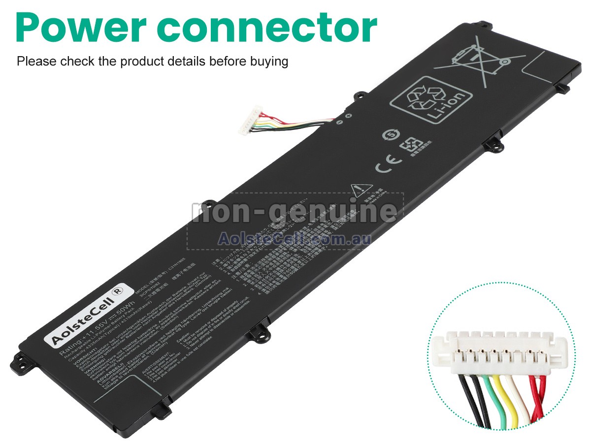 Replacement Asus VivoBook 15 X1504ZA battery