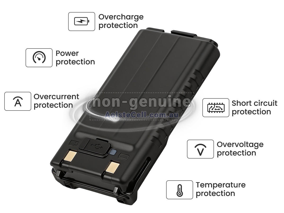 Replacement Baofeng BF-F8HP PRO battery