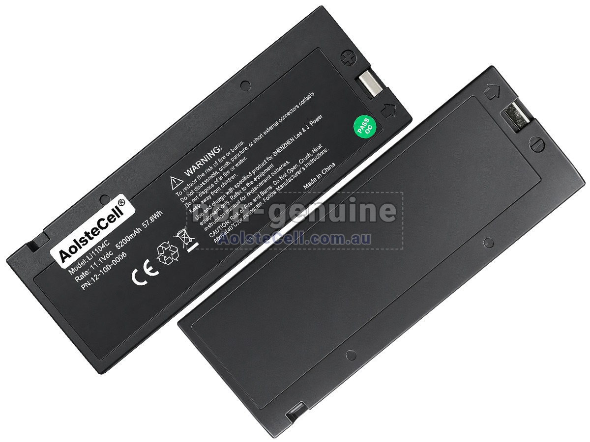 Replacement Biolight 12-100-0006 battery