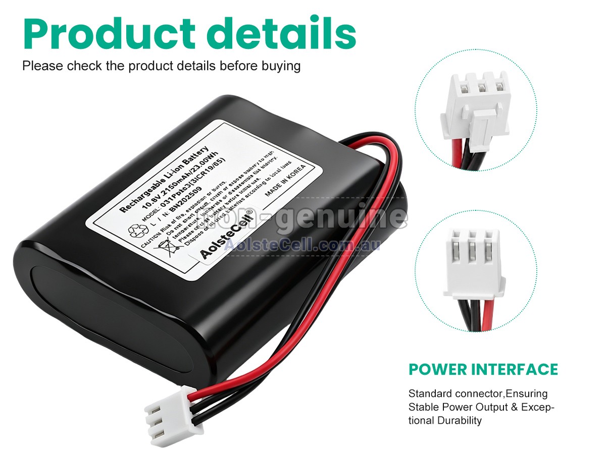 Replacement Bionet BM-BAT-3 battery