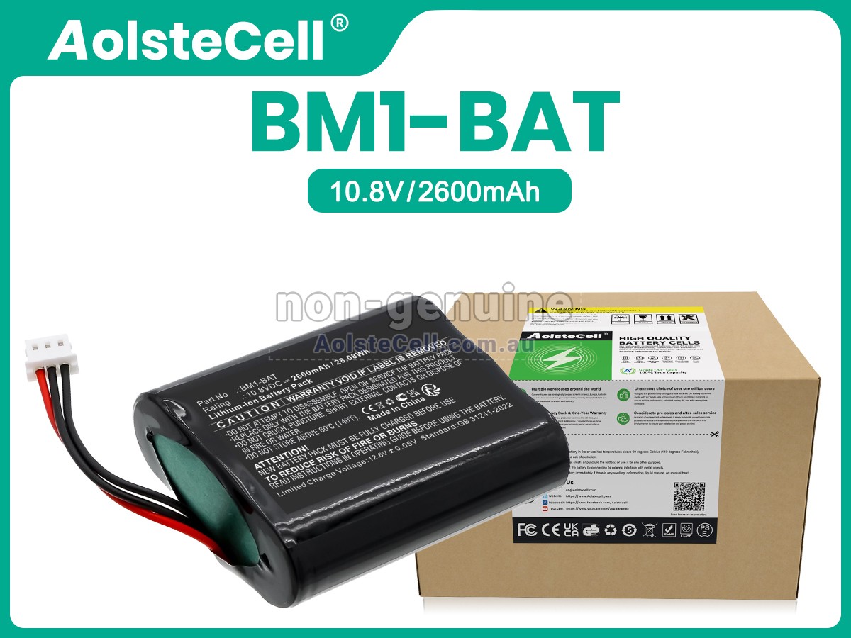 Replacement Bionet BM1-BAT battery