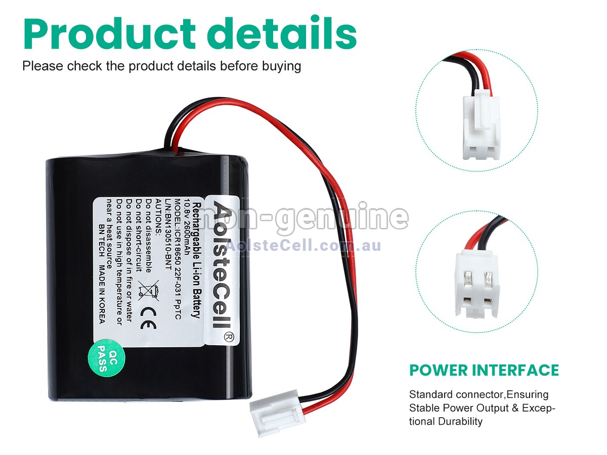 Replacement Bionet BN130510-BNT battery