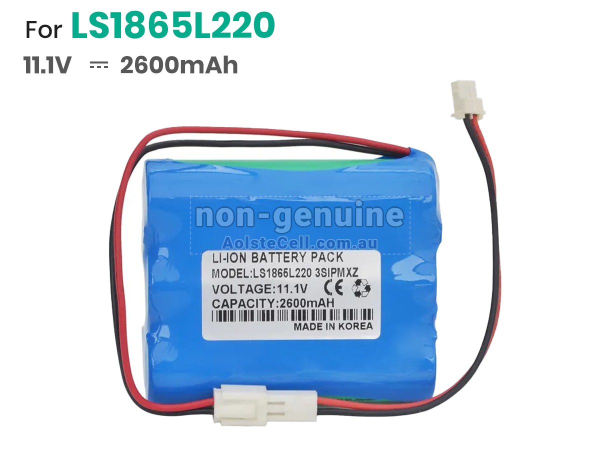 Replacement Bionet LS1865L220 battery