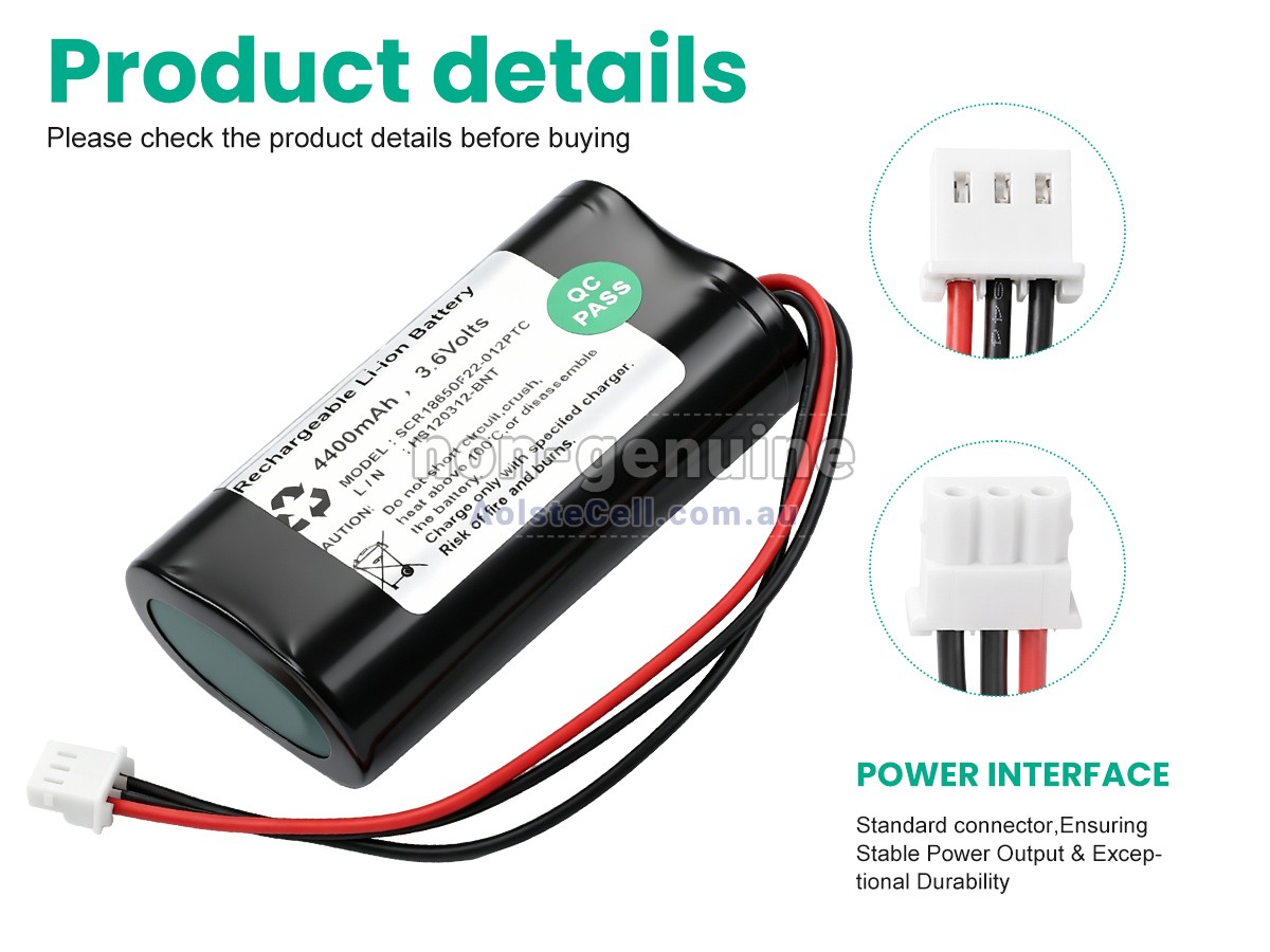 Replacement Bionet OXIMETE OXY9 WAVE battery