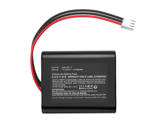Battery For Bionet BM-BAT-3