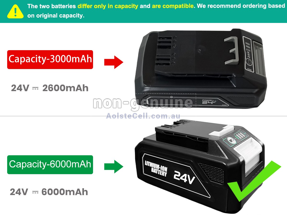 Replacement Bissell 3789 battery